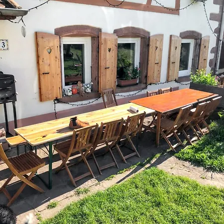 別荘 Maison Pittoresque A Sainte-croix-aux-mines, Vue Sur La Montagne Sainte-Croix-aux-Mines