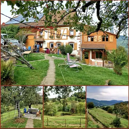Maison Pittoresque A Sainte-croix-aux-mines, Vue Sur La Montagne Сasa de vacaciones
