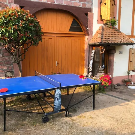 Vakantiehuis Maison Pittoresque A Sainte-croix-aux-mines, Vue Sur La Montagne *