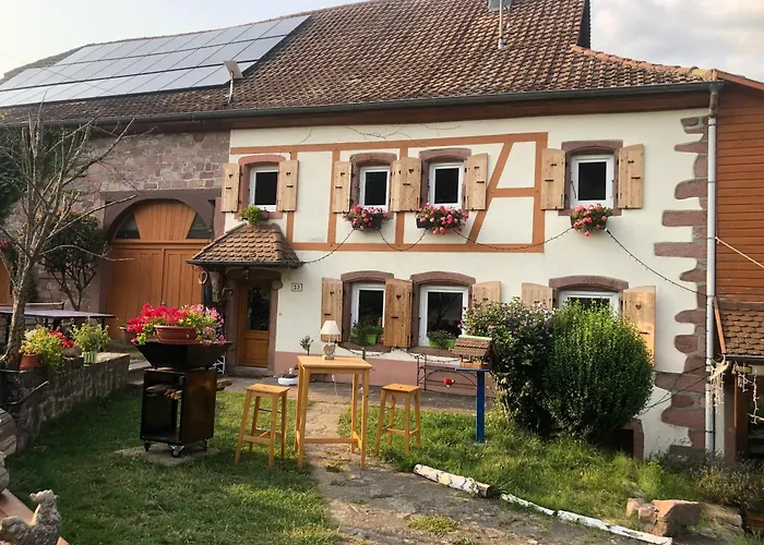 Maison Pittoresque à Sainte-croix-aux-mines, Vue Sur La Montagne Casa de Férias *