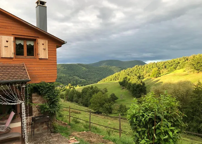 Maison Pittoresque A Sainte-croix-aux-mines, Vue Sur La Montagne Vakantiehuis