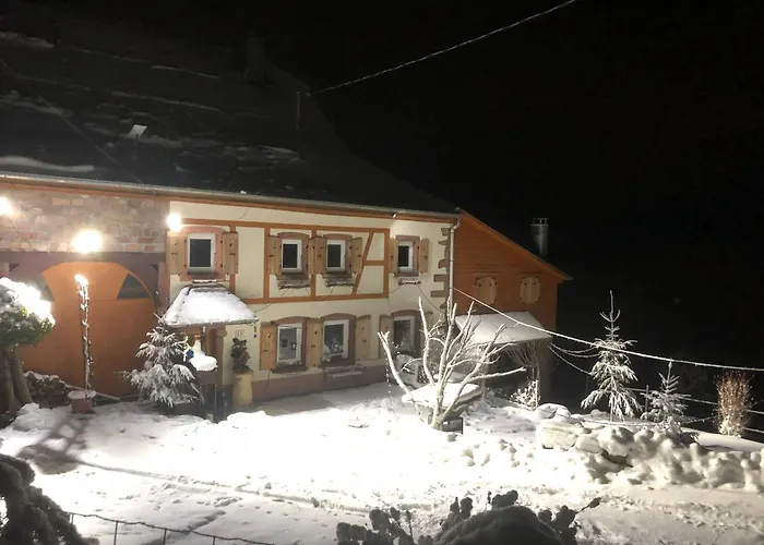 Дом отдыха Maison Pittoresque A Sainte-croix-aux-mines, Vue Sur La Montagne Sainte-Croix-aux-Mines